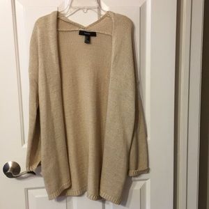 Open cardigan